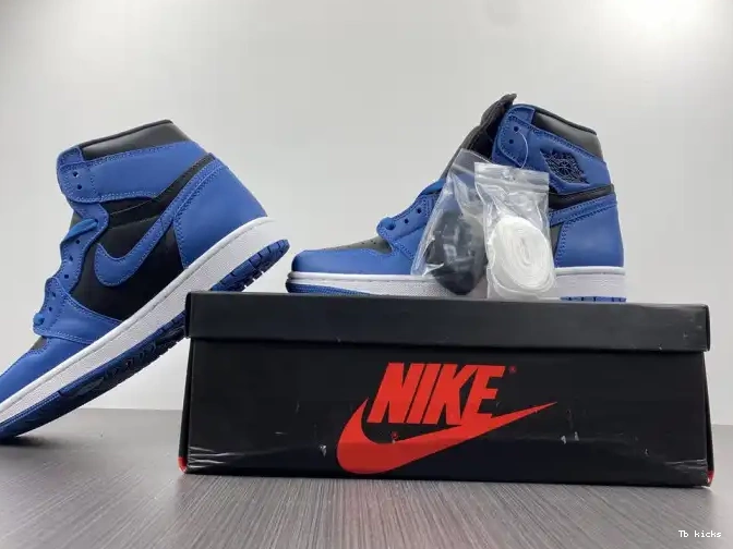 Cheap TBK Marina Jordan 1 High Blue' Air 555088-404 OG Retro 'Dark 0429